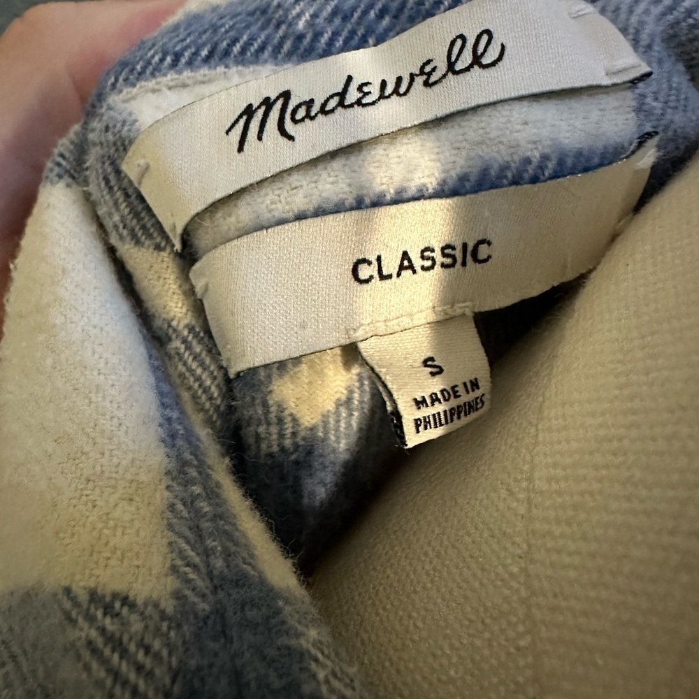 Madewell Flannel Classic Ex-Boyfriend Shirt in Akiva Plaid - Picture 3 of 3